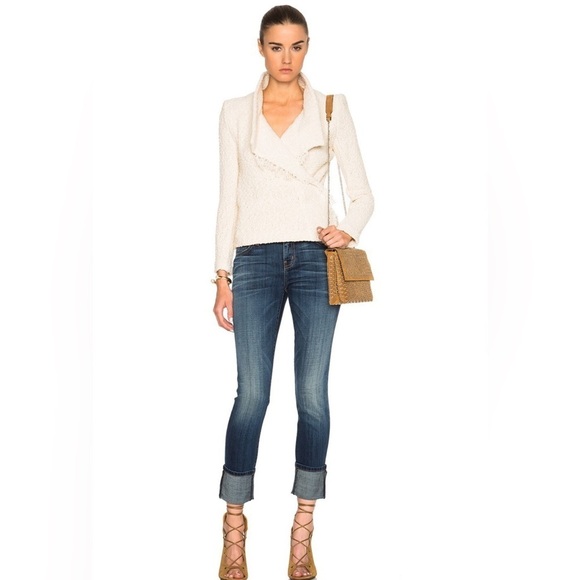 Current/Elliott Denim - Current/Elliot The Cuffed Skinny Envy Jeans Size 28